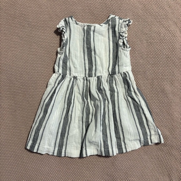 Carter's Black and White Tiered Ruffle Sundress - Picture 2 of 3